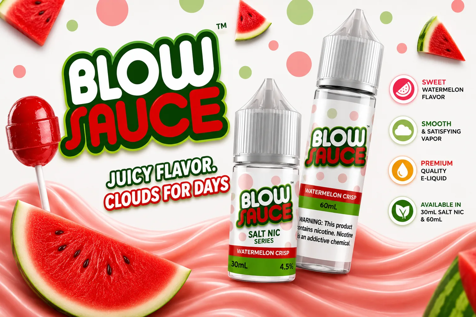 BlowSauce e-liquid